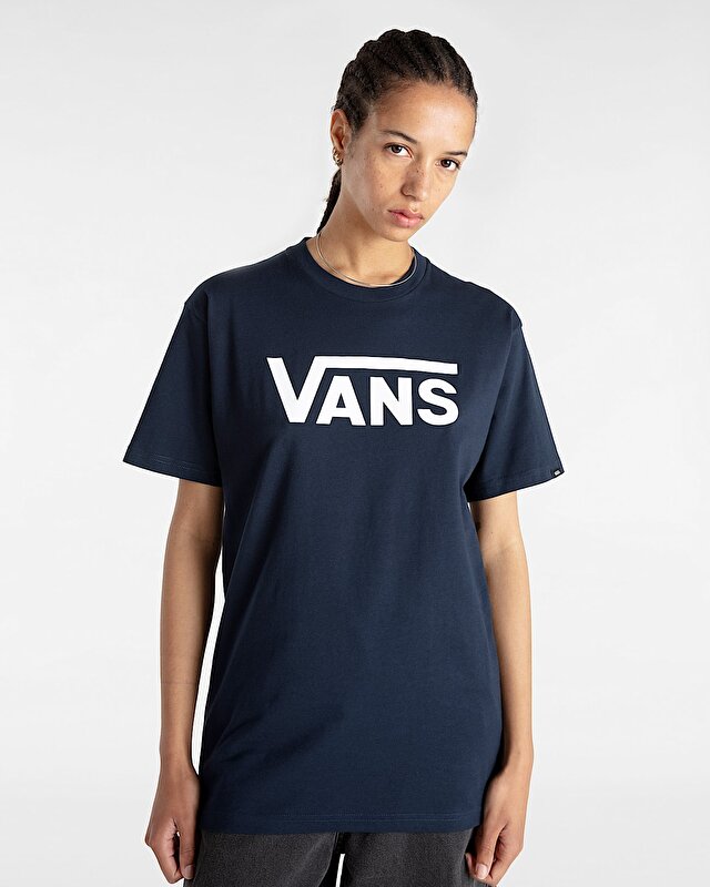 VANS CLASSIC TİŞÖRT Navy/White