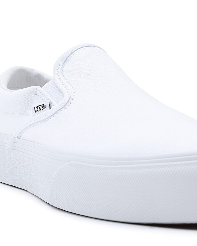 SLIP-ON PLATFORM AYAKKABI True White
