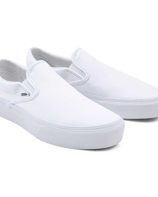 SLIP-ON PLATFORM AYAKKABI True White