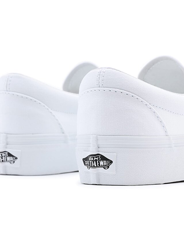 SLIP-ON PLATFORM AYAKKABI True White