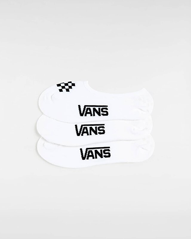 CLASSIC KISA ÇORAP 3 ÇİFT White/Black