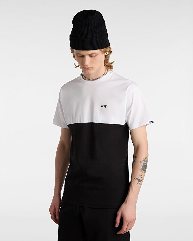 COLORBLOCK TİŞÖRT Black/White