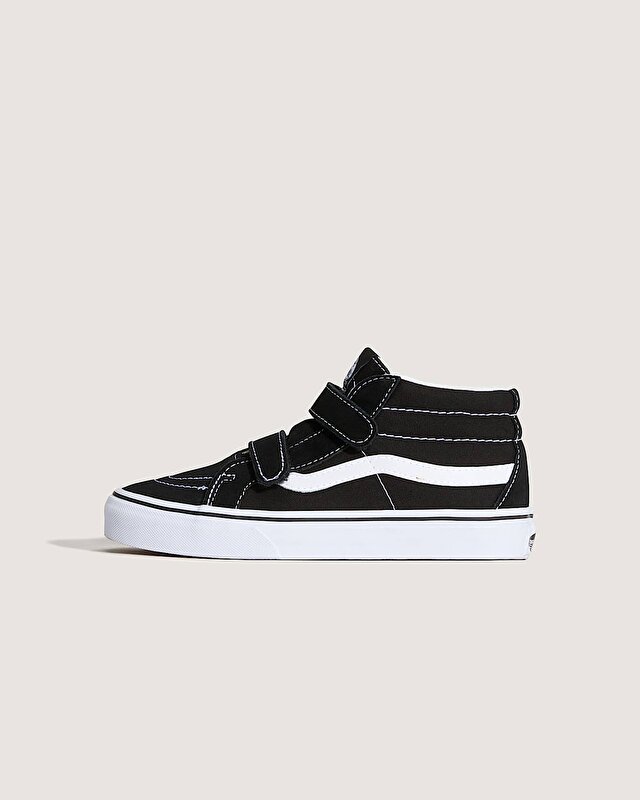 GENÇ SK8-MID REISSUE V AYAKKABI (8- 14+ YAŞ) Black/True White