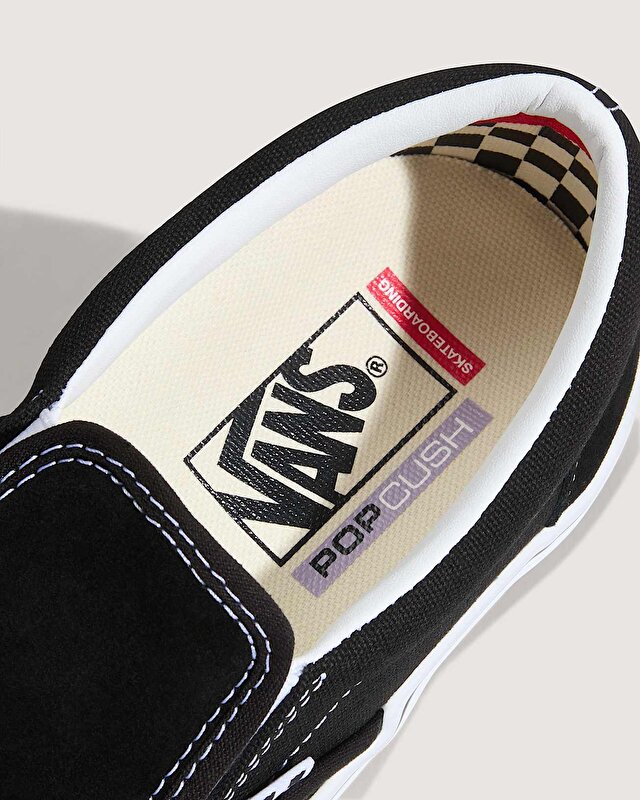 SKATE SLIP-ON AYAKKABI Black/White