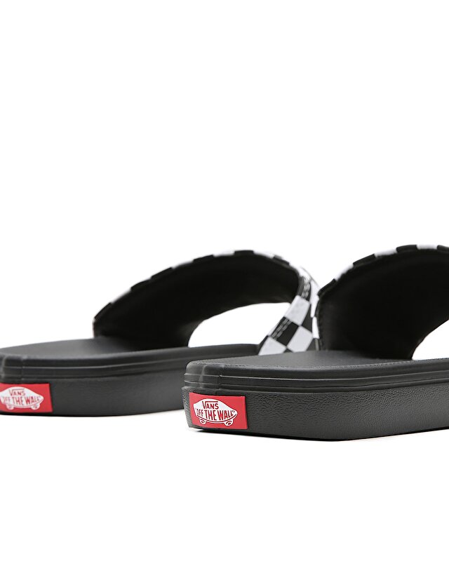 CHECKERBOARD MENS LA COSTA SLIDE-ON TERLİK (Checkerboard) True White/Black