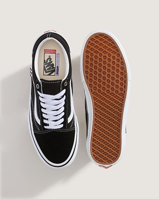 SKATE OLD SKOOL AYAKKABI Black/White