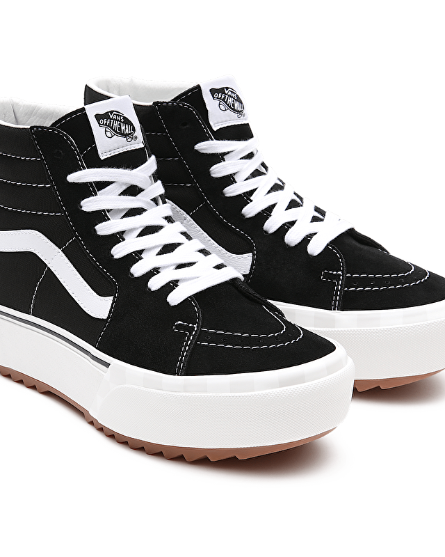 SÜET/KANVAS SK8-HI STACKED AYAKKABI (Suedecanvas)Bl