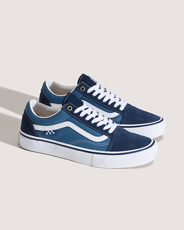 SKATE OLD SKOOL AYAKKABI Navy/White
