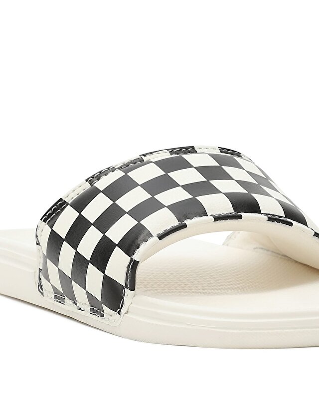 CHECKERBOARD LA COSTA SLIDE-ON (Checkerboard) Black/Marshamllow
