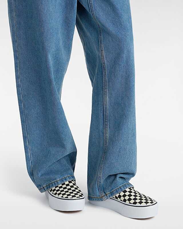 UA CLASSIC SLIP-ON STACKFORM Black/Classic White