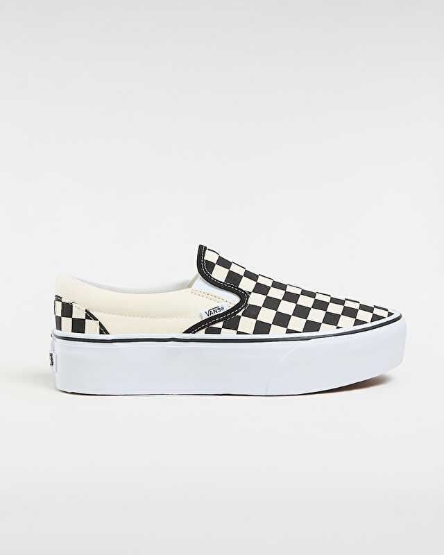 UA CLASSIC SLIP-ON STACKFORM Black/Classic White