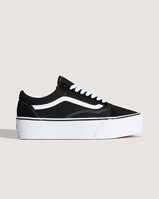 OLD SKOOL STACKFORM AYAKKABI Black/True White