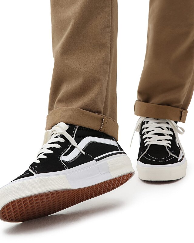 SK8-HI RECONSTRUCT AYAKKABI Black/True White