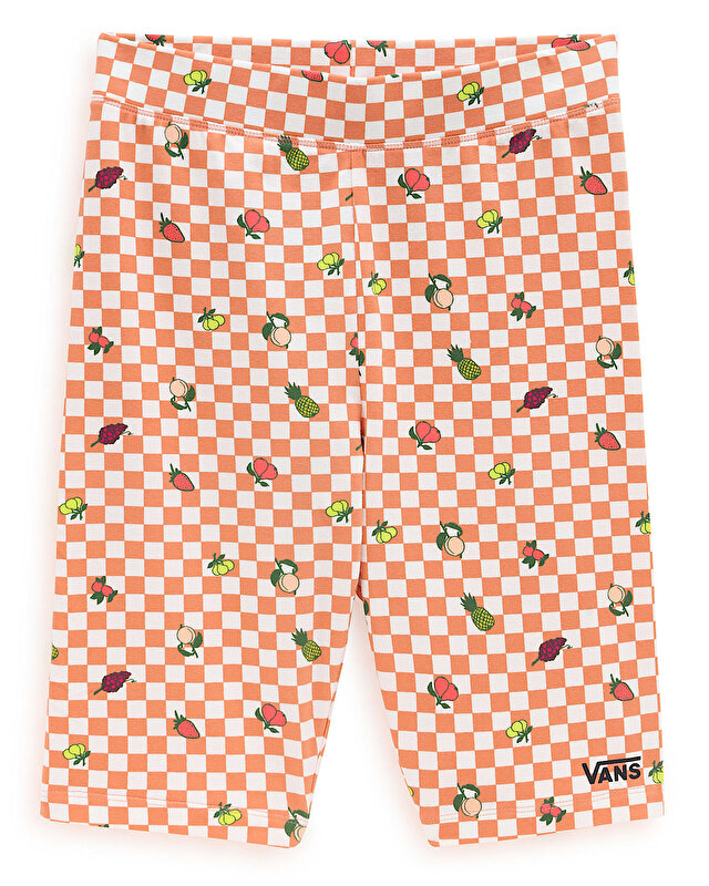 KADIN FLYING V PRINT TAYT ŞORT Sun Baked/Marshmallow