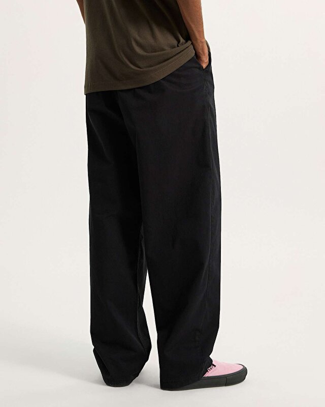 RANGE BAGGY TAPERED ELASTİK BELLİ PANTOLON Black
