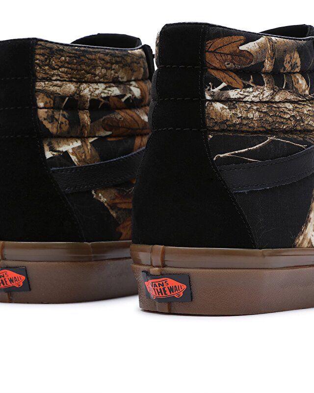 REALTREE SK8-HI 38 DX AYAKKABI Black/Gum