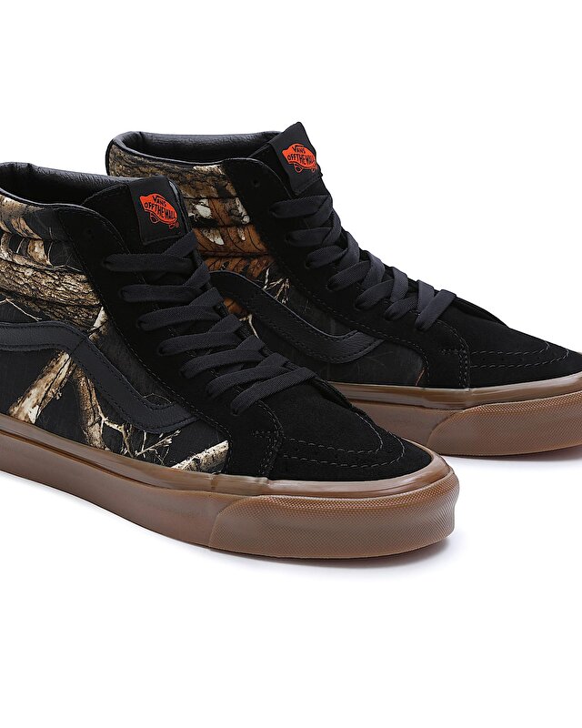 REALTREE SK8-HI 38 DX AYAKKABI Black/Gum