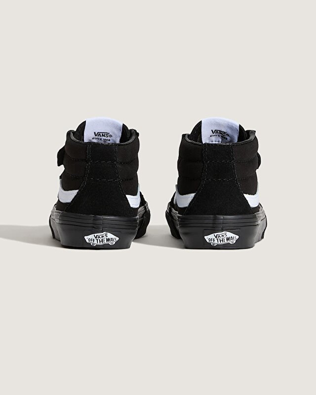 SK8-MİD REİSSUE V ÇOCUK AYAKKABI (4-8 YAŞ) (Canvas & Suede) Blk/Blk