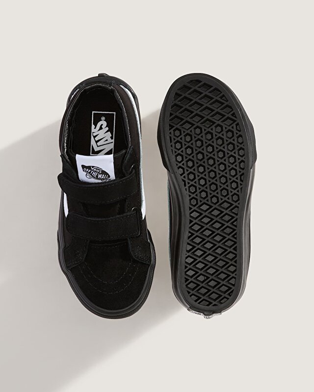 SK8-MİD REİSSUE V ÇOCUK AYAKKABI (4-8 YAŞ) (Canvas & Suede) Blk/Blk