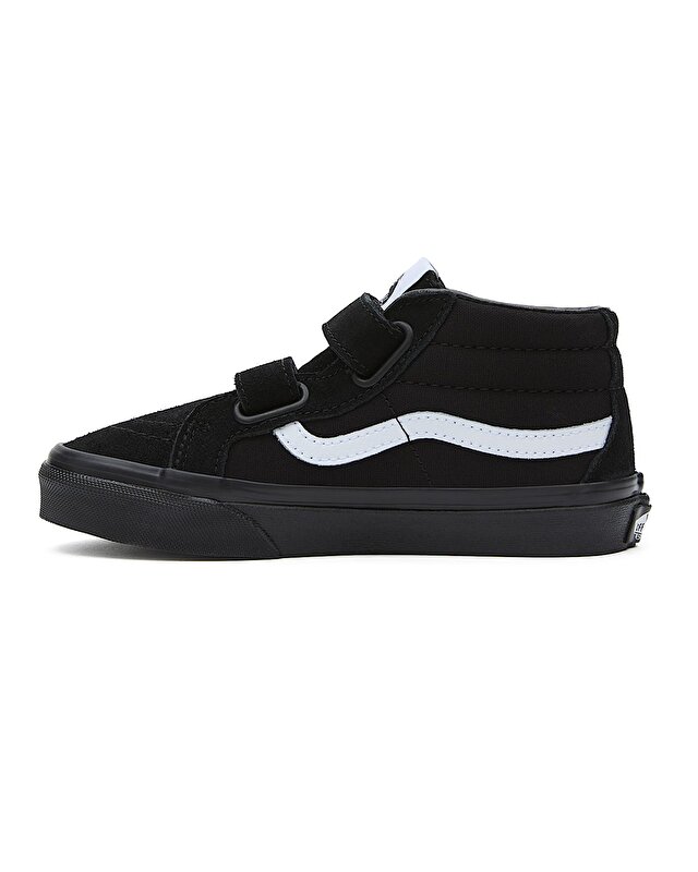 SK8-MİD REİSSUE V ÇOCUK AYAKKABI (4-8 YAŞ) (Canvas & Suede) Blk/Blk