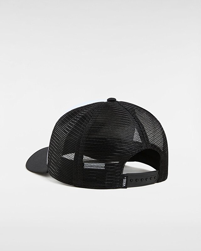 CLASSIC PATCH CURVED BILL TRUCKER ŞAPKA Black/White