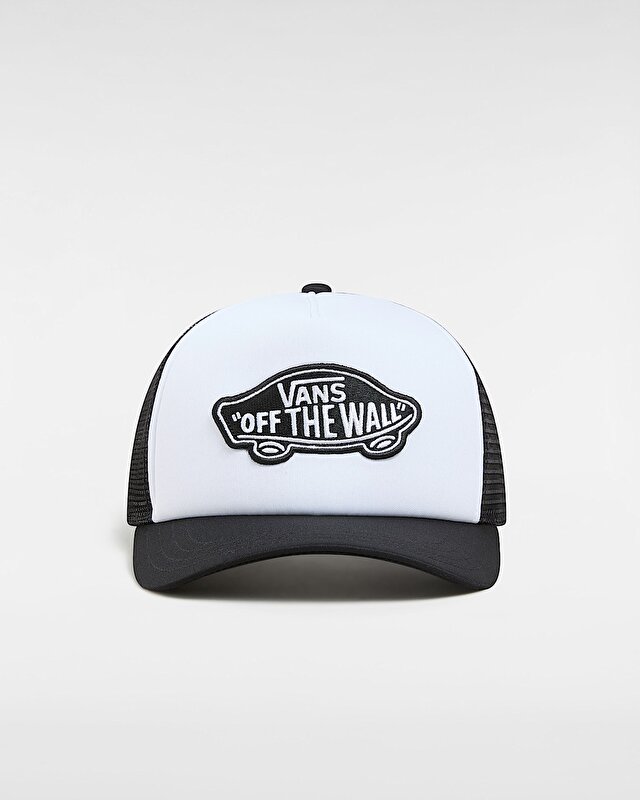 CLASSIC PATCH CURVED BILL TRUCKER ŞAPKA Black/White