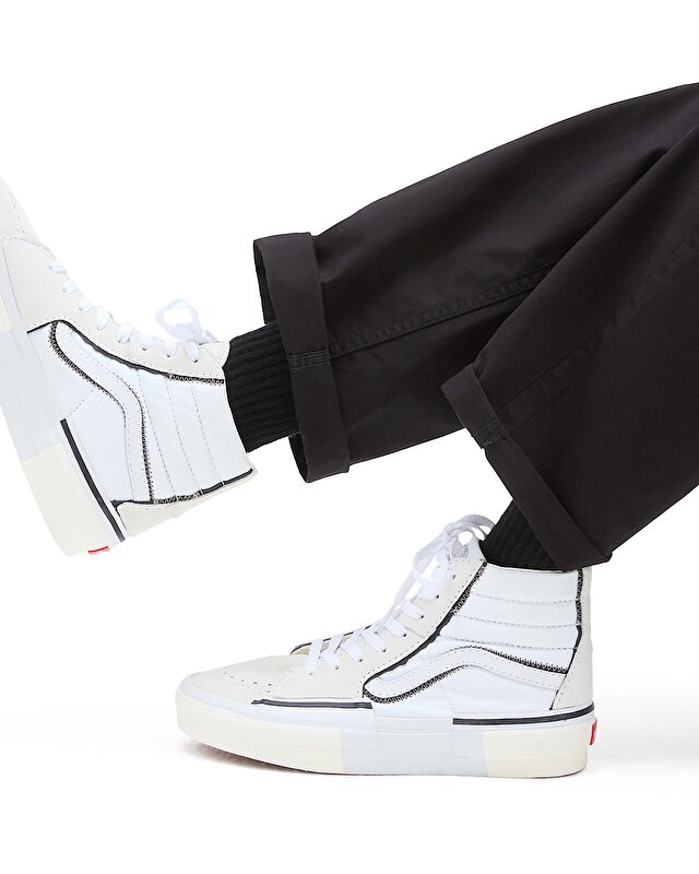 SK8-HI RECONSTRUCT AYAKKABI True White