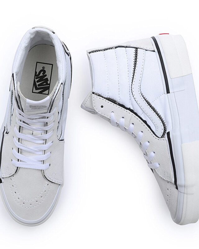 SK8-HI RECONSTRUCT AYAKKABI True White