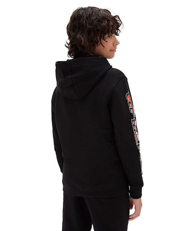 ERKEK ÇOCUK HOLE SHOT PULLOVER KAPÜŞONLU ÜST (8-14 YAŞ) Black