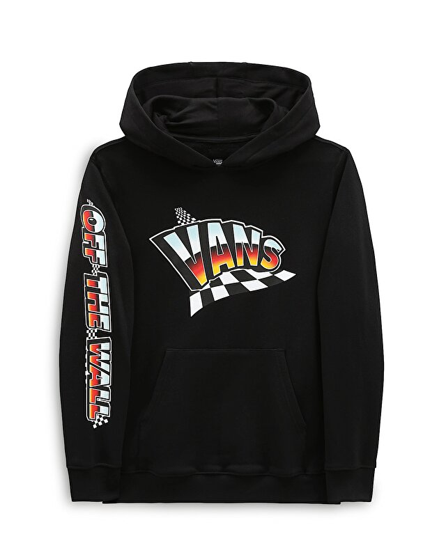 ERKEK ÇOCUK HOLE SHOT PULLOVER KAPÜŞONLU ÜST (8-14 YAŞ) Black