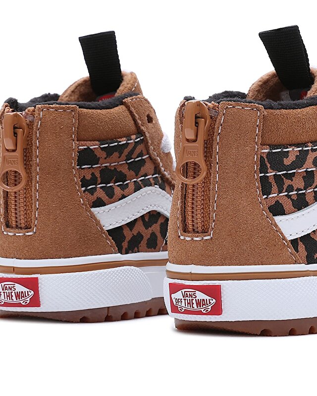 BEBEK SK8-HI ZIP MTE-1 AYAKKABI Brown/True White