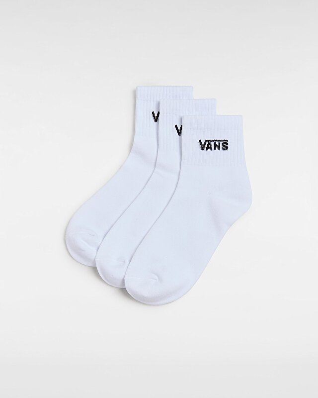 HALF CREW ÇORAP (3 ÇİFT) White