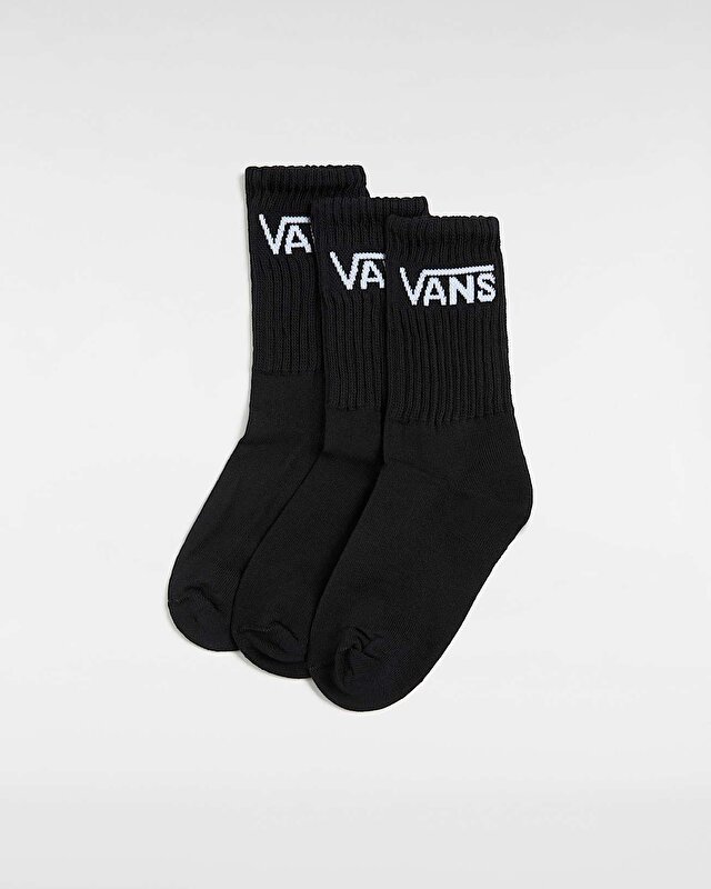 CLASSIC CREW KADIN ÇORAP (6.5-10, 3 ÇİFT) Black