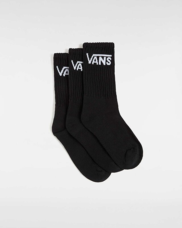 CLASSIC CREW KADIN ÇORAP (6.5-10, 3 ÇİFT) Black