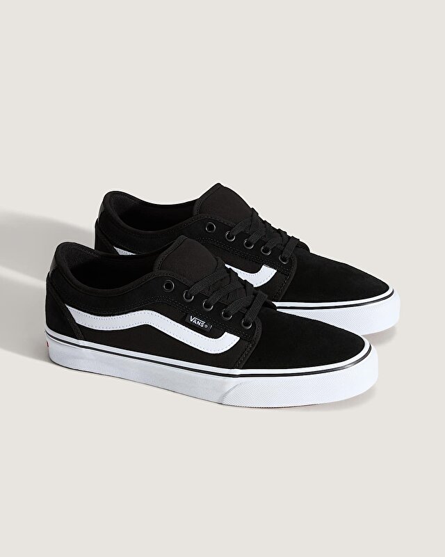SKATE CHUKKA LOW SIDESTRIPE AYAKKABI Black/White