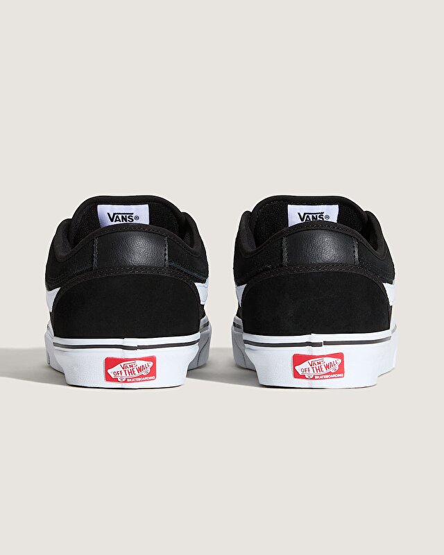 SKATE CHUKKA LOW SIDESTRIPE AYAKKABI Black/White