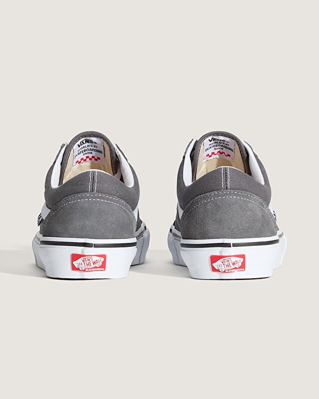 SKATE OLD SKOOL AYAKKABI Pewter/White