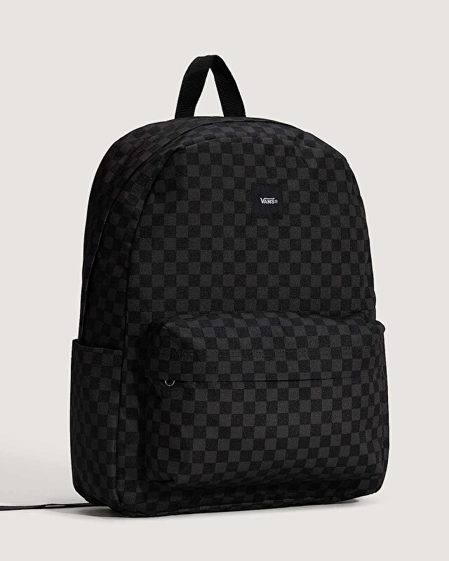 OLD SKOOL CHECK SIRT ÇANTASI Black/Charcoal