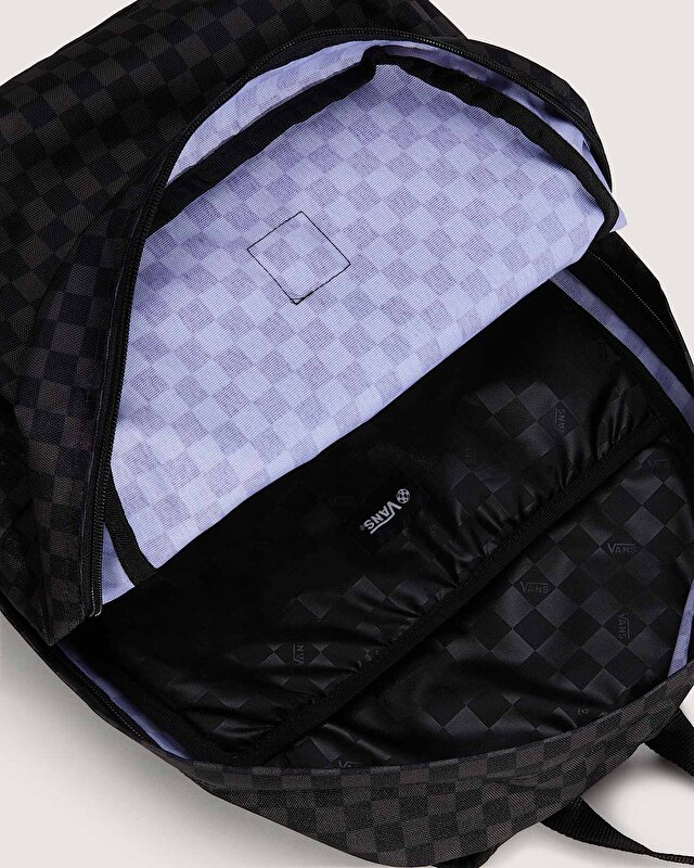 OLD SKOOL CHECK SIRT ÇANTASI Black/Charcoal