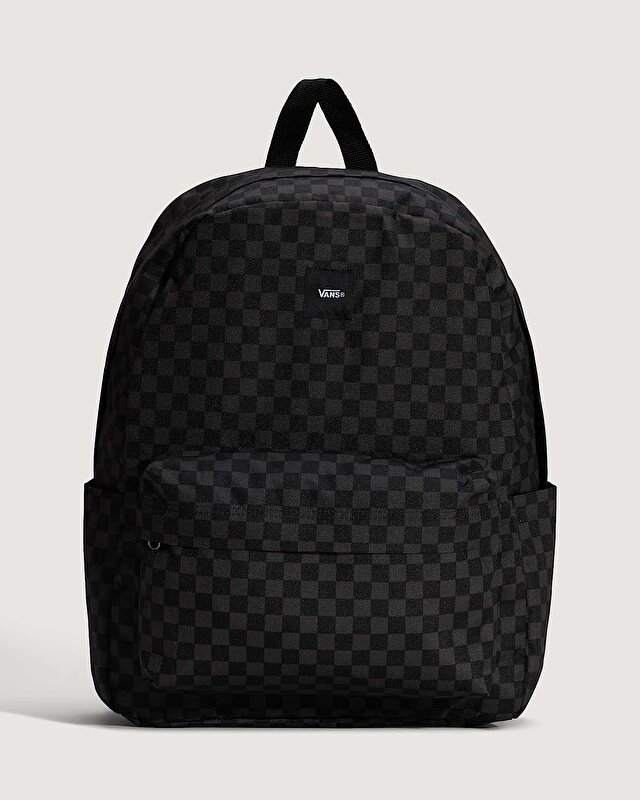 OLD SKOOL CHECK SIRT ÇANTASI Black/Charcoal