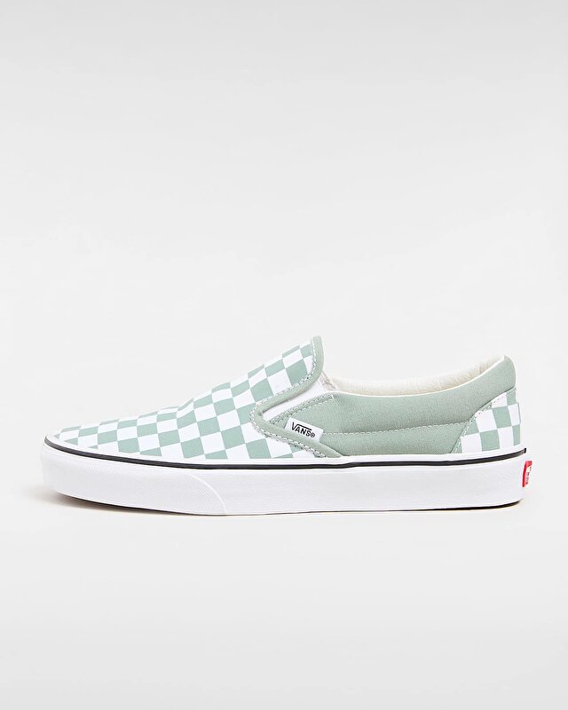 CLASSIC SLIP-ON CHECKERBOARD AYAKKABI Iceberg Green