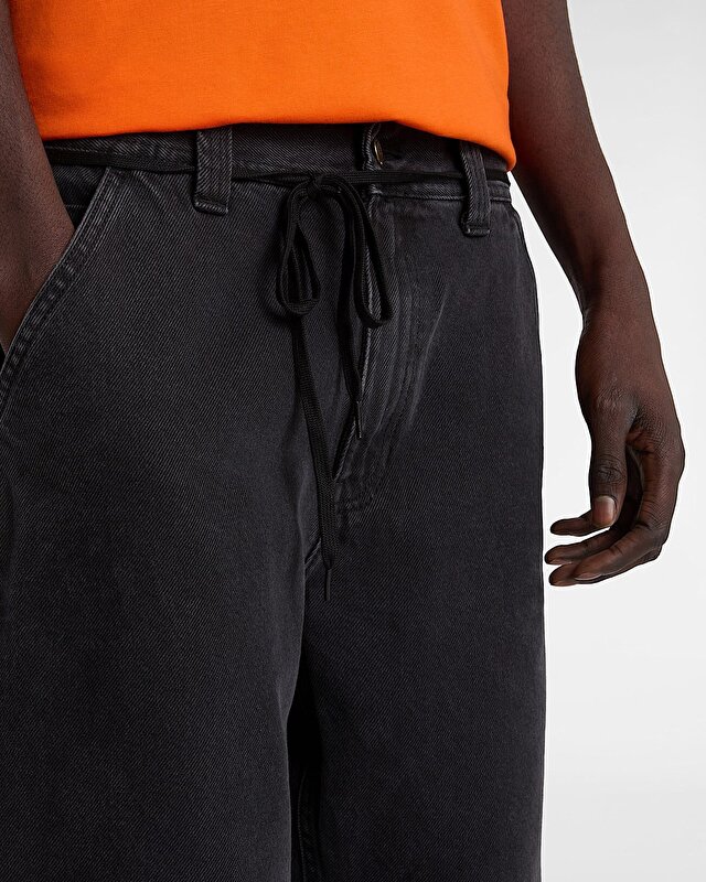 DRILL CHORE AVE RELAXED CARP DENIM PANTOLON Pirate Black