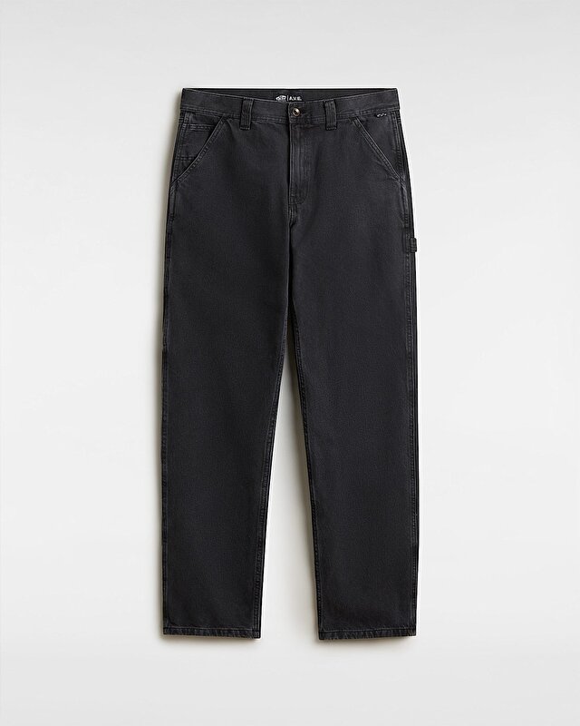 DRILL CHORE AVE RELAXED CARP DENIM PANTOLON Pirate Black