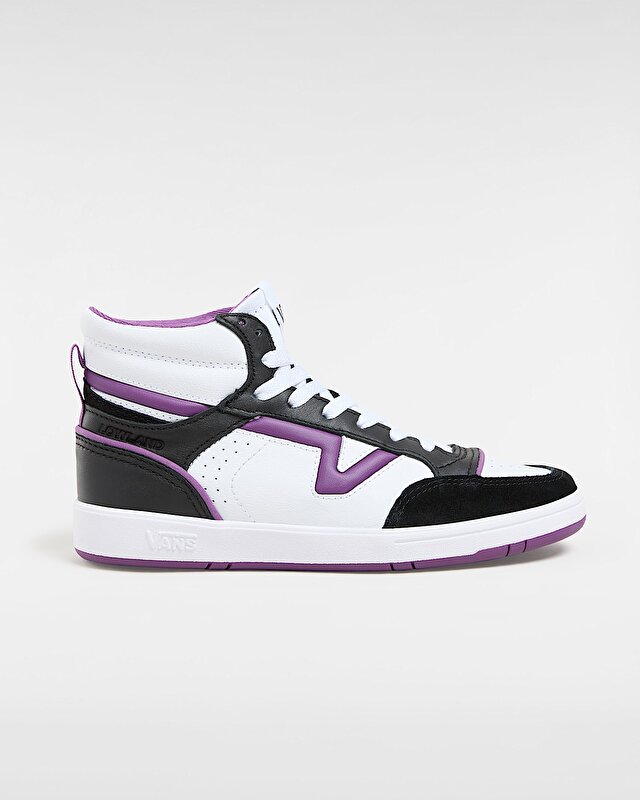 LOWLAND MID COMFYCUSH JMP AYAKKABI Black/White/Purple