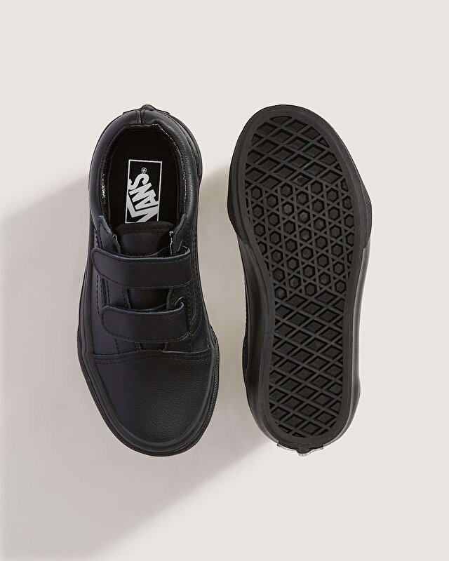ÇOCUK OLD SKOOL CIRTCIRTLI CLASSIC TUMBLE AYAKKABI (4-8 YAŞ) Black Mono