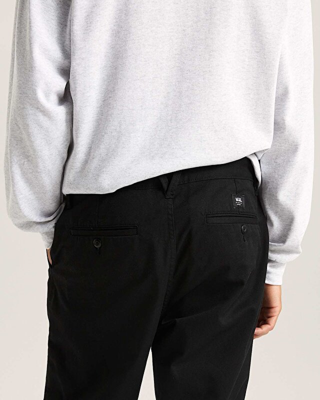 AUTHENTIC CHINO LOOSE PANTOLON Black