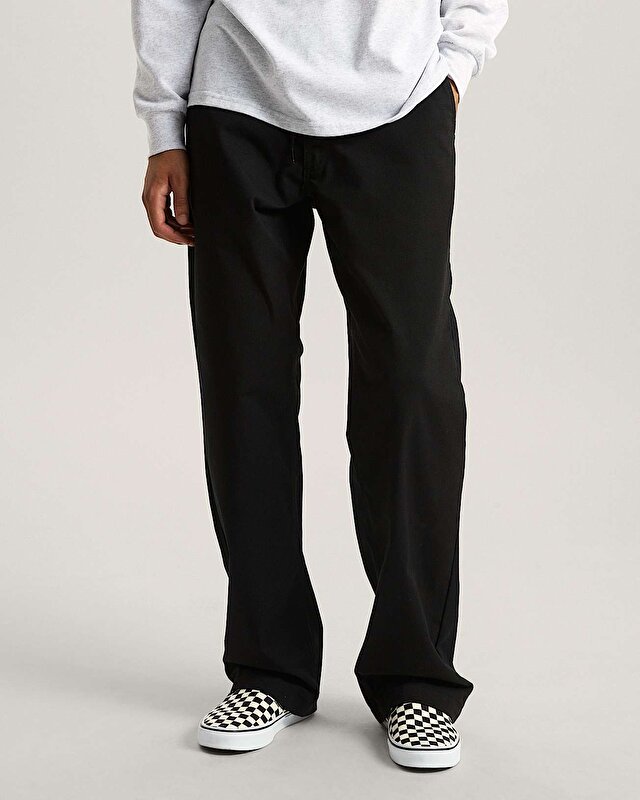 AUTHENTIC CHINO LOOSE PANTOLON Black