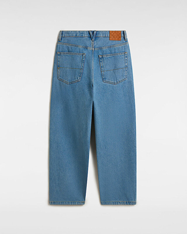 CHECK-5 BAGGY DENİM PANTOLON Stonewash/Blue