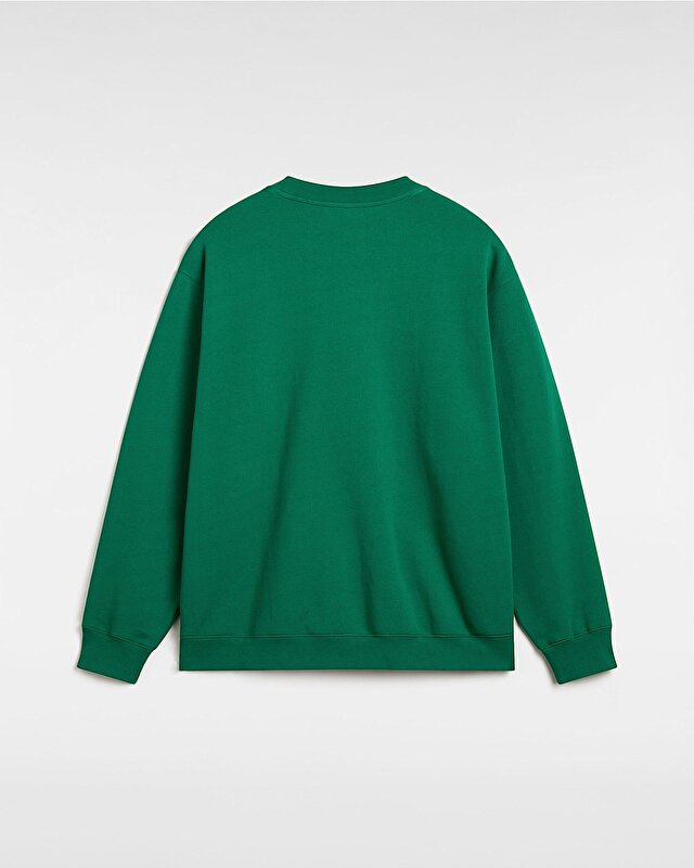 ORIGINAL STANDARDS VARSITY LOOSE CREW SWEATSHIRT Verdant Green