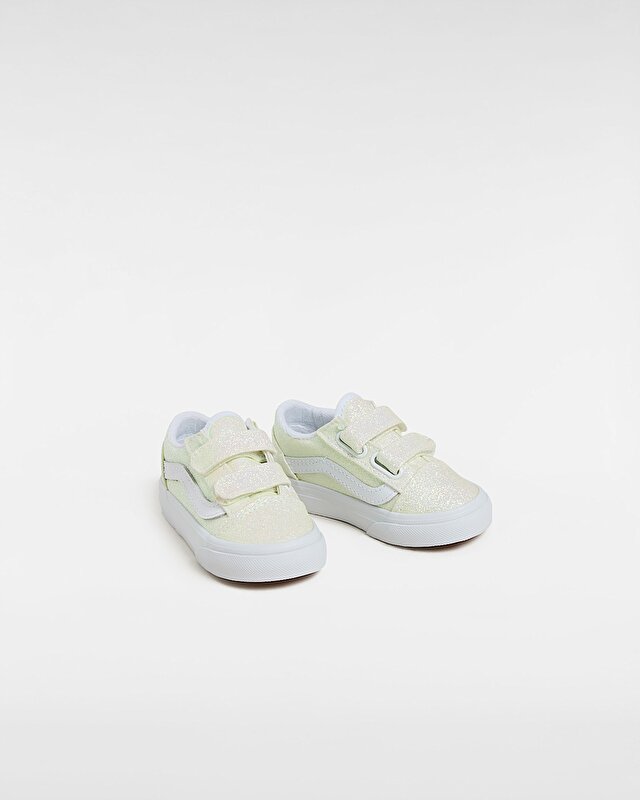 KÜÇÜK ÇOCUK OLD SKOOL V AYAKKABI (1-4 YAŞ) (Uv Glitter) Pink/Tr Wht